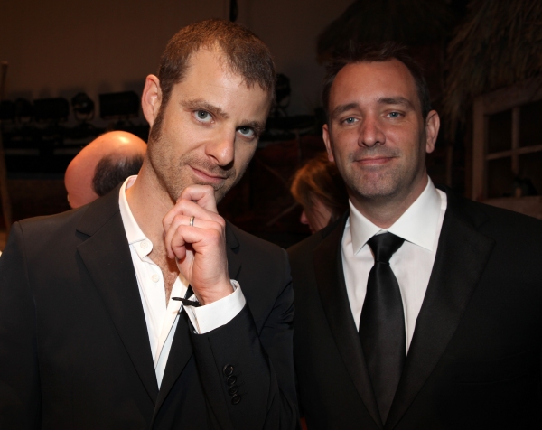 Matt Stone & Trey Parker attending the Broadway Opening Night Gypsy Robe for 'The Boo Photo