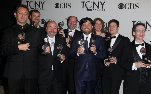 Trey Parker, Matt Stone, Casey Nicholaw & the Creative Team of 'The Book Of Mormon' i Photo