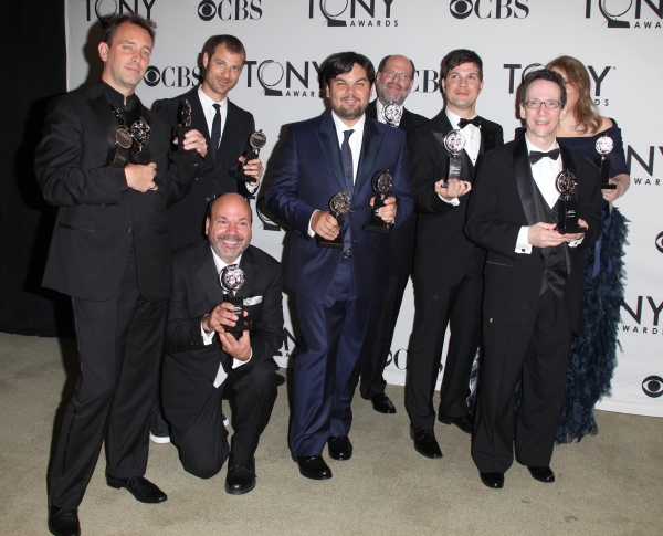 Trey Parker, Matt Stone, Casey Nicholaw & the Creative Team of 'The Book Of Mormon' i Photo