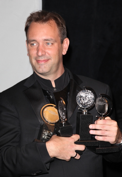 Trey Parker in the Press Room at The 65th Annual Tony Awards in New York City.  Photo