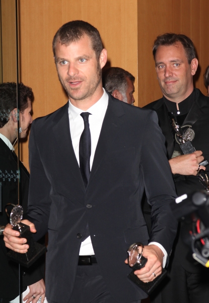 Matt Stone & Trey Parker in the Press Room at The 65th Annual Tony Awards in New York Photo