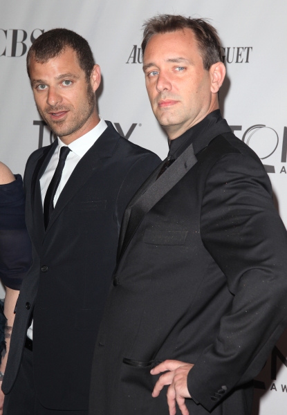 Matt Stone & Trey Parker attending The 65th Annual Tony Awards in New York City.  Photo