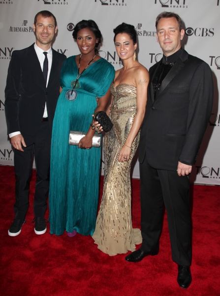 Matt Stone & Trey Parker attending The 65th Annual Tony Awards in New York City.  Photo