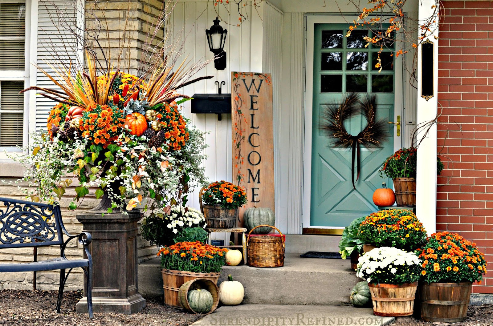 Fall Porch And Yard Decor at Charles Traylor blog