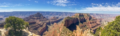 Hiking trails in Grand Canyon National Park, Arizona, USA