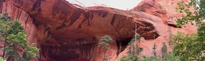 Hiking routes in Zion National Park, Utah