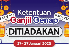 Pengumuman! Ganjil Genap Jakarta saat Libur Isra Miraj-Imlek 2025 pada 27-29 Januari 2025 Tak Berlaku, Pengendara Bebas Melintas