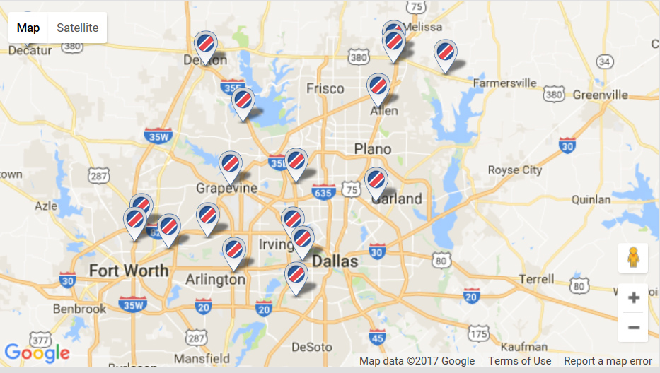 dfw CFN stations