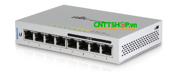 Phân phối Unifi US-8 8-Port Managed Gigabit Switches chính hãng giá tốt