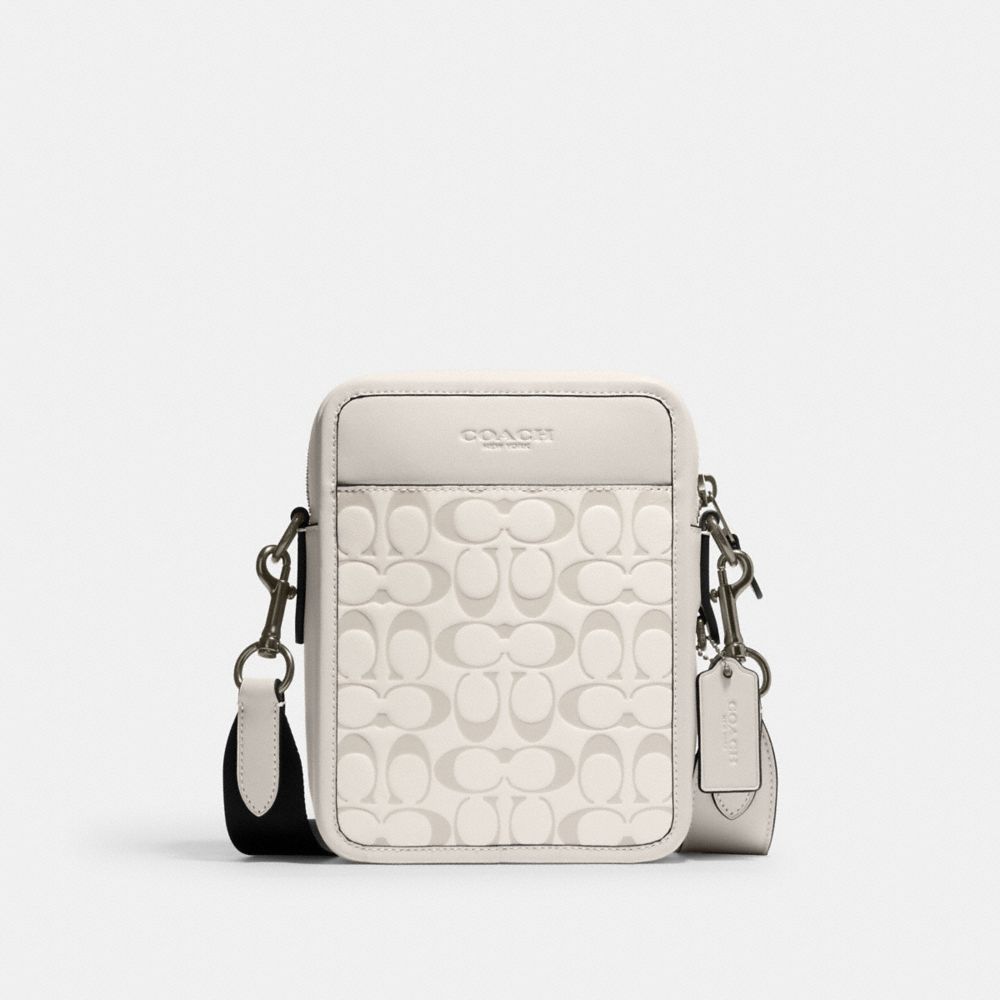 COACH®,Sullivan Crossbody In Signature Leather,,Front View