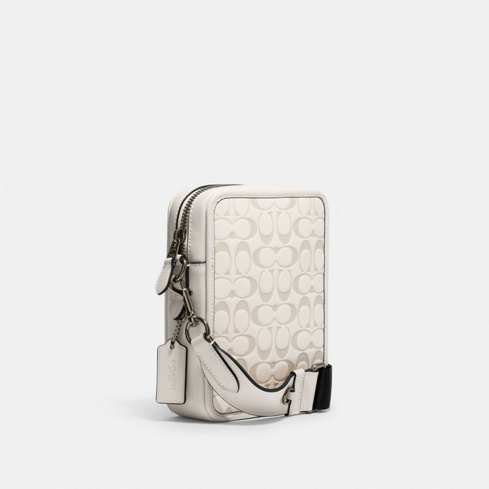 COACH®,Sullivan Crossbody In Signature Leather,,Angle View