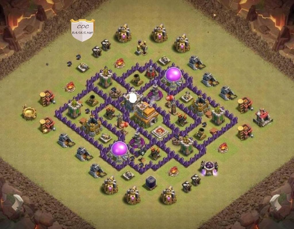 3 star th7 war base link