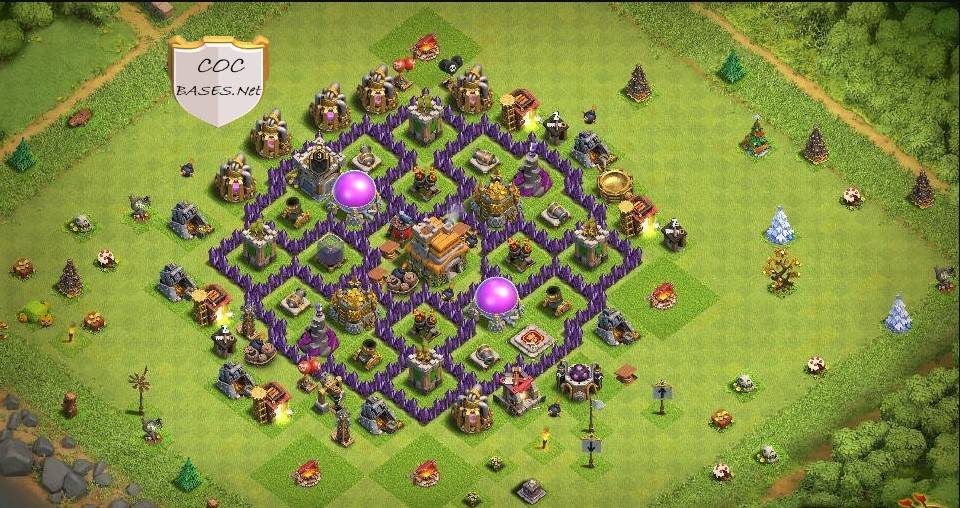 Anti 1 Star Town Hall 7 Layout with Download Link