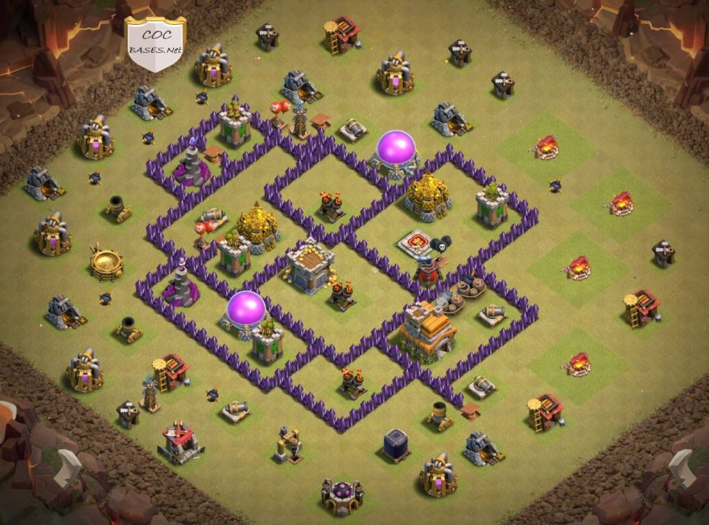 COC Level 7 Base Links Anti Everything