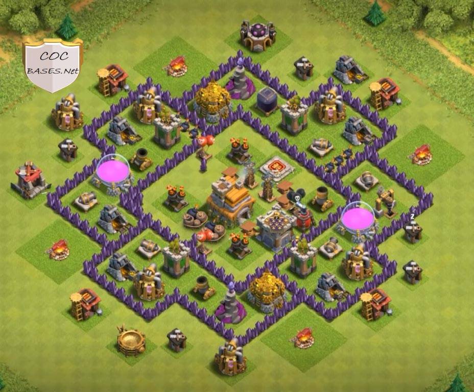 Clash of Clans Town Hall 7 Best Defense Base