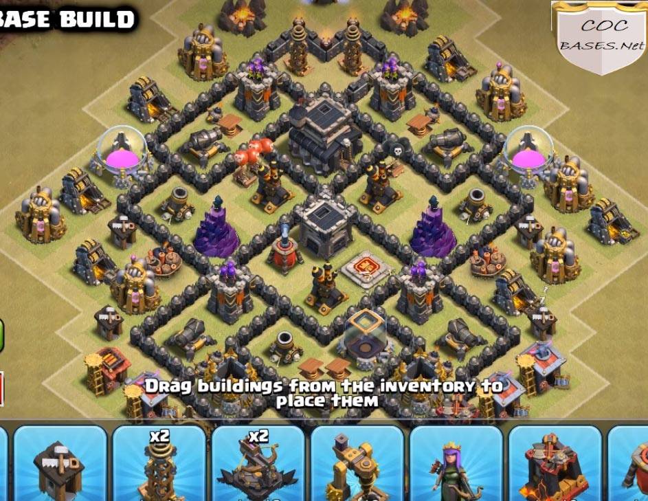 TH7 War Base Anti 3 Star 2023