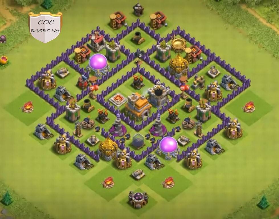 Town Hall 7 Anti Hog Base