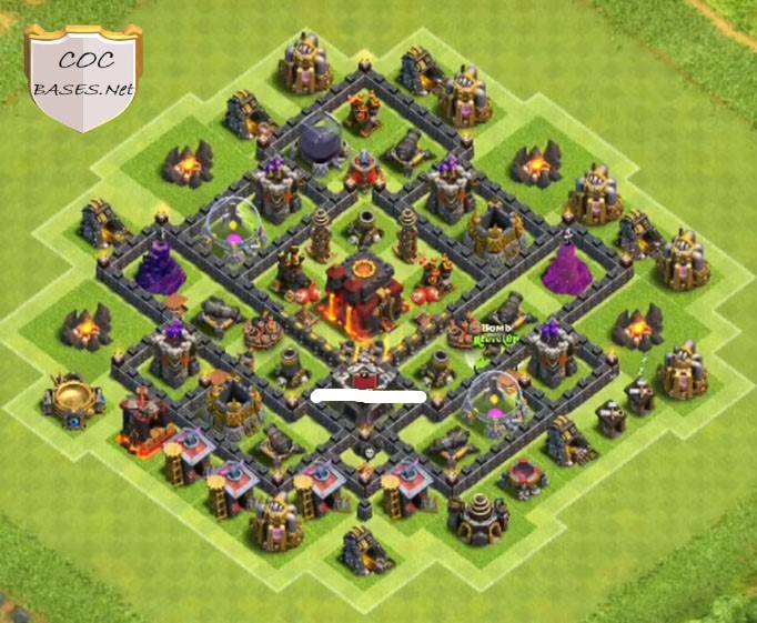 Town hall 7 Base without Barbarian King