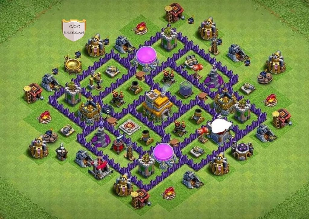 clash of clans anti everything layout link level 7