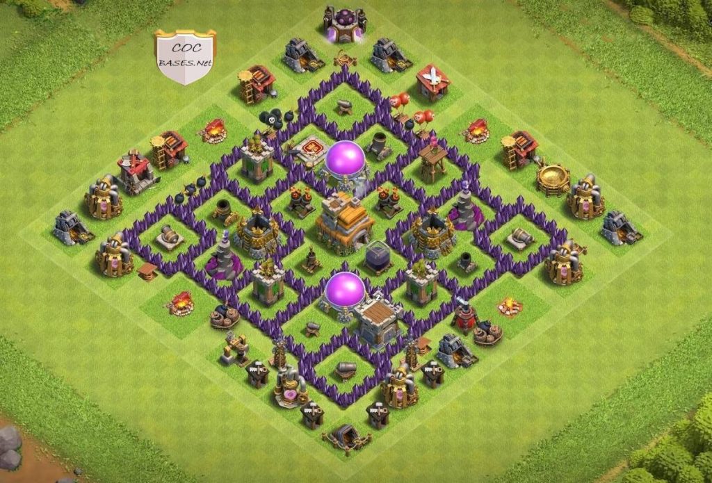 clash of clans th7 base copy link