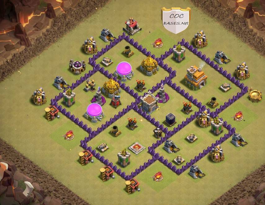 clash of clans th7 base link