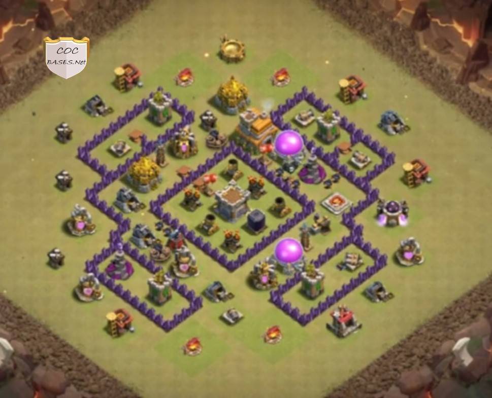 coc level 7 war village