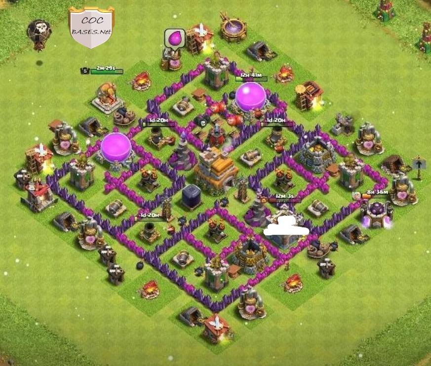 coc th7 base copy link