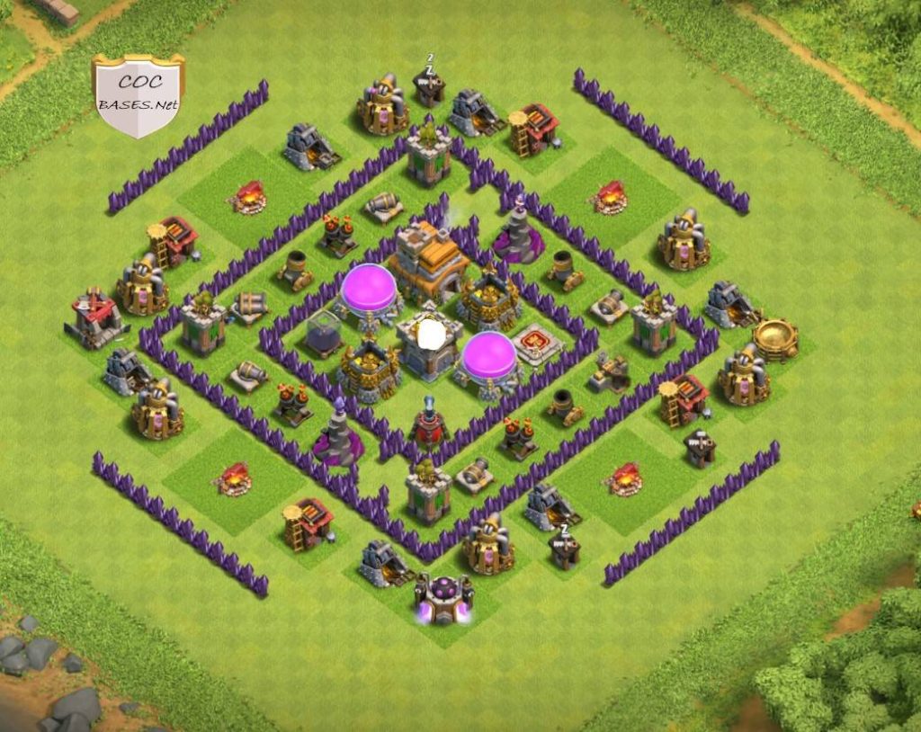 coc th7 base design