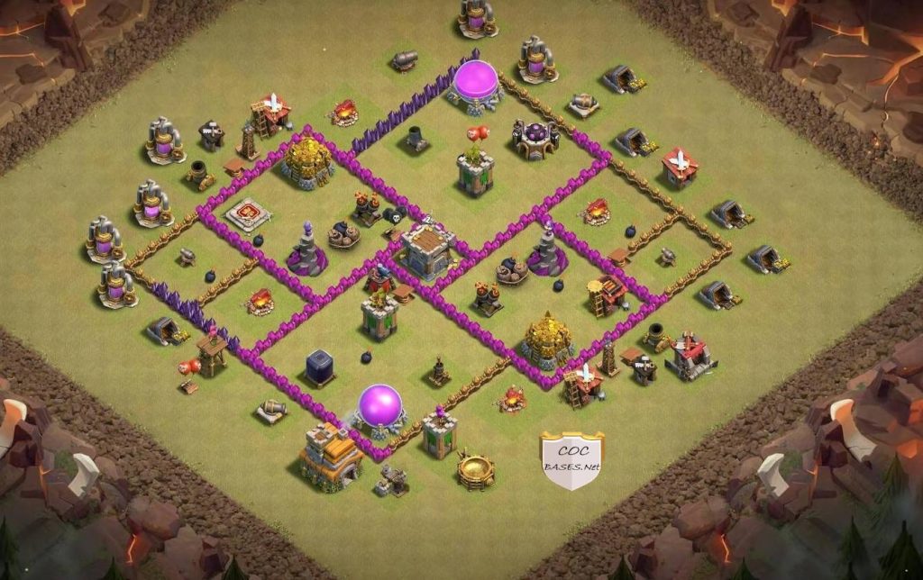 good th7 war base download