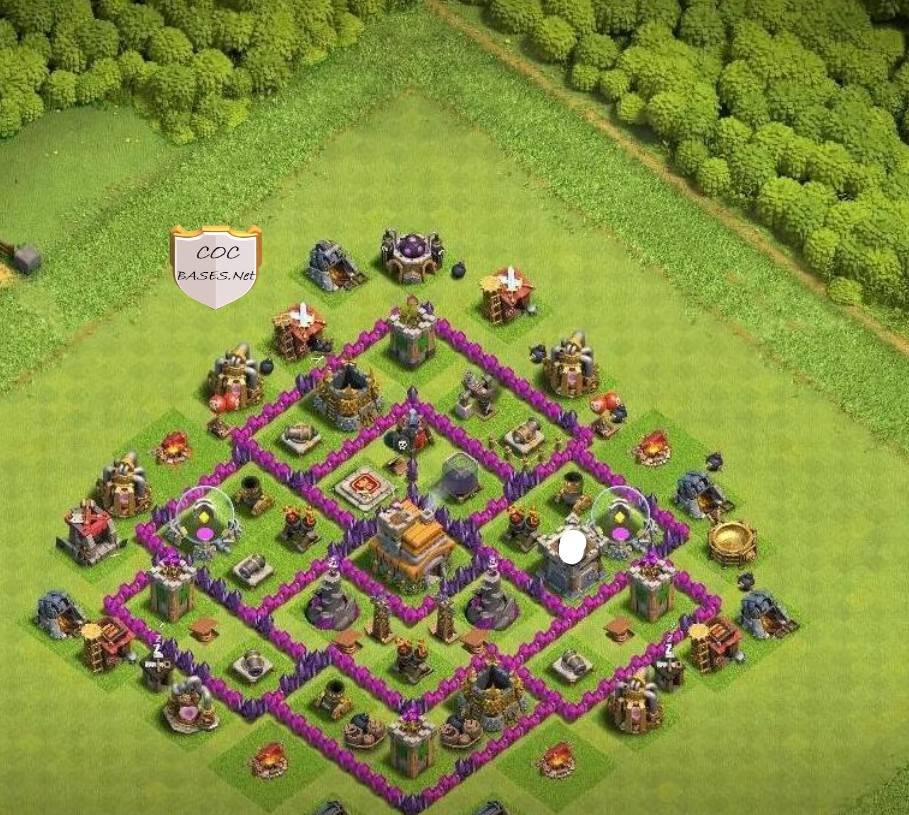 good town hall 7 base