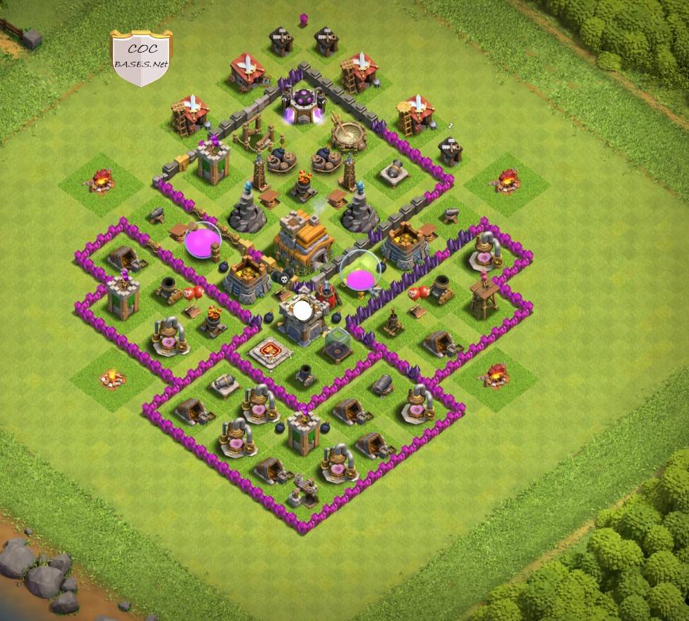 new best th7 base layout 2023