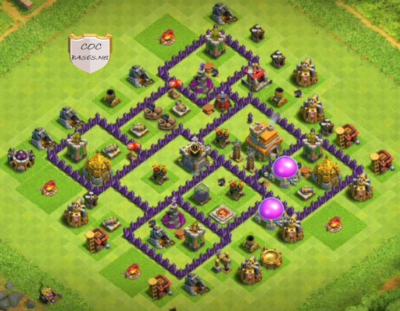 th7 base farming link design