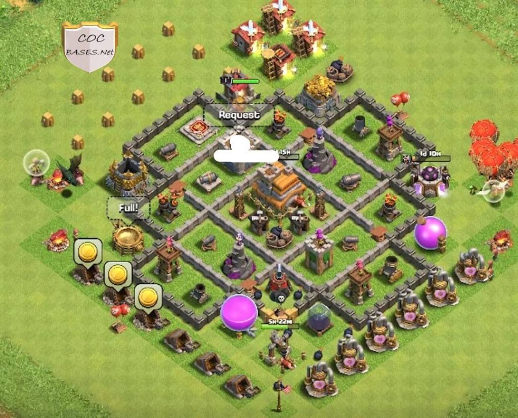 town hall 7 base design