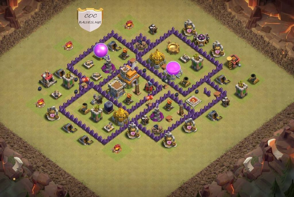 town hall 7 base layout and links