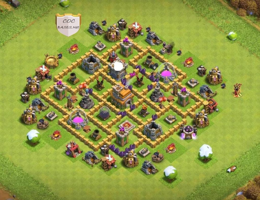 unbeatable th7 base with link