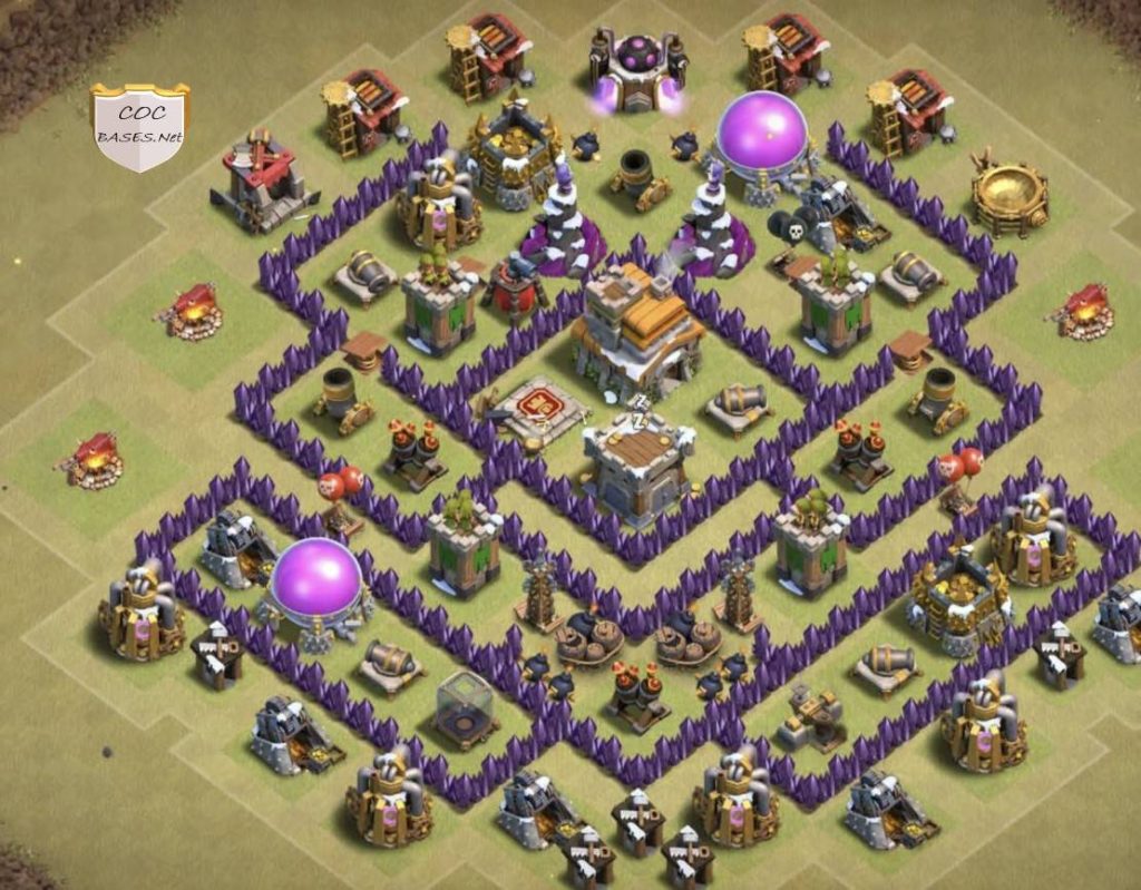 undefeated th7 war base download