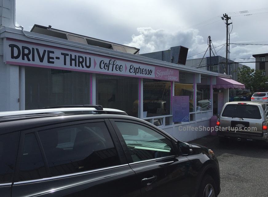 drive-thru espresso stand