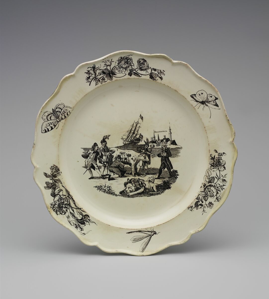 Plate | British | The Metropolitan Museum of Art