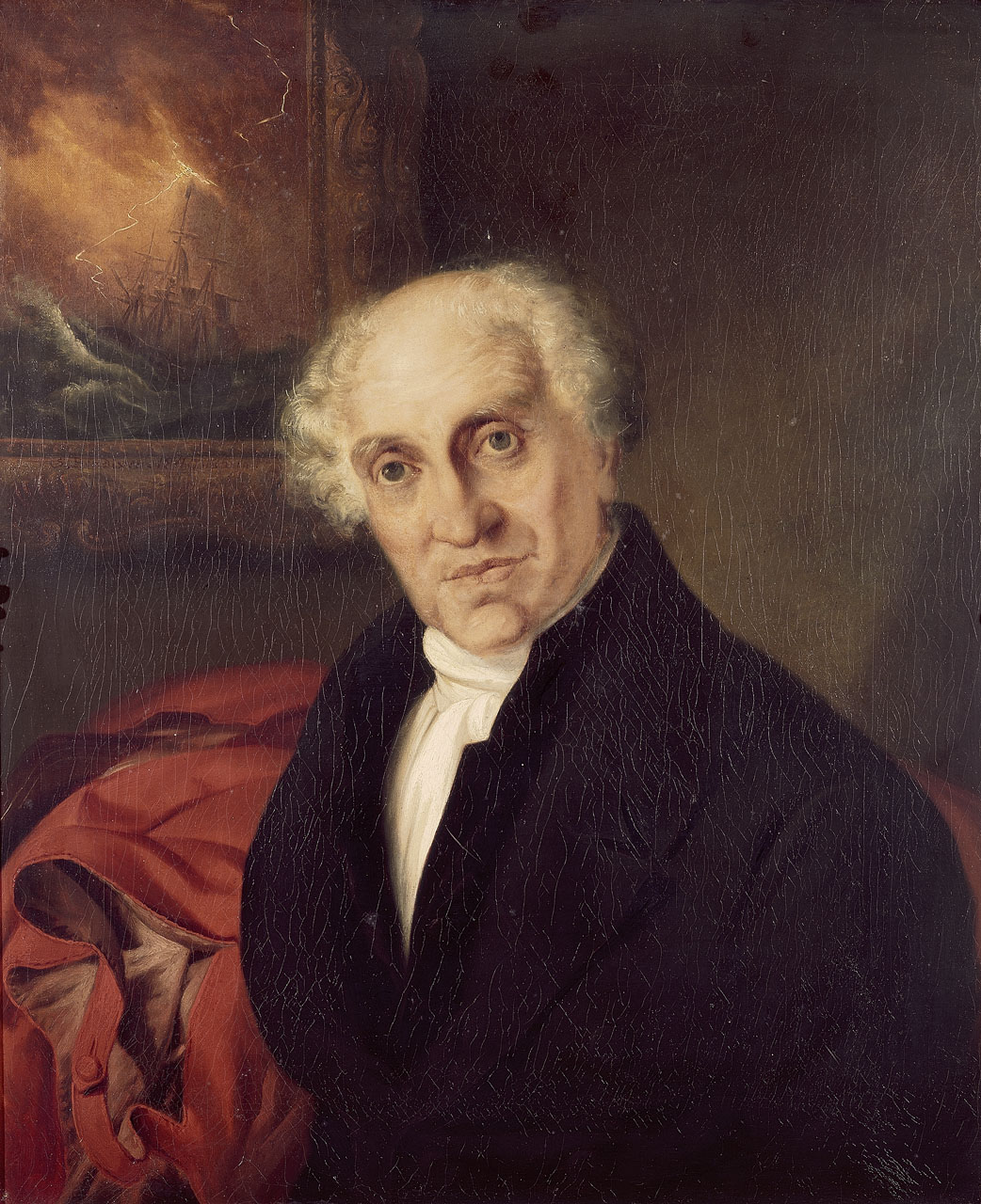 An image showing 'The Reverend Doctor Alexander Scott, 1768-1840'