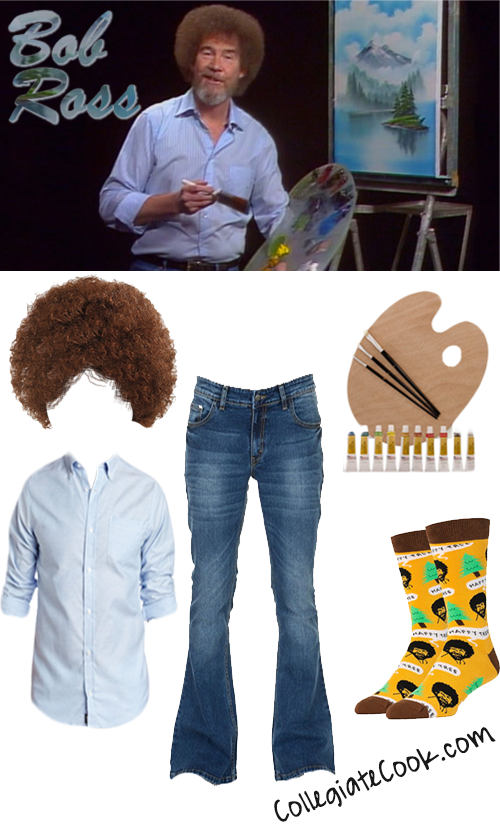 Bob Ross Costume - Collegiate Cook