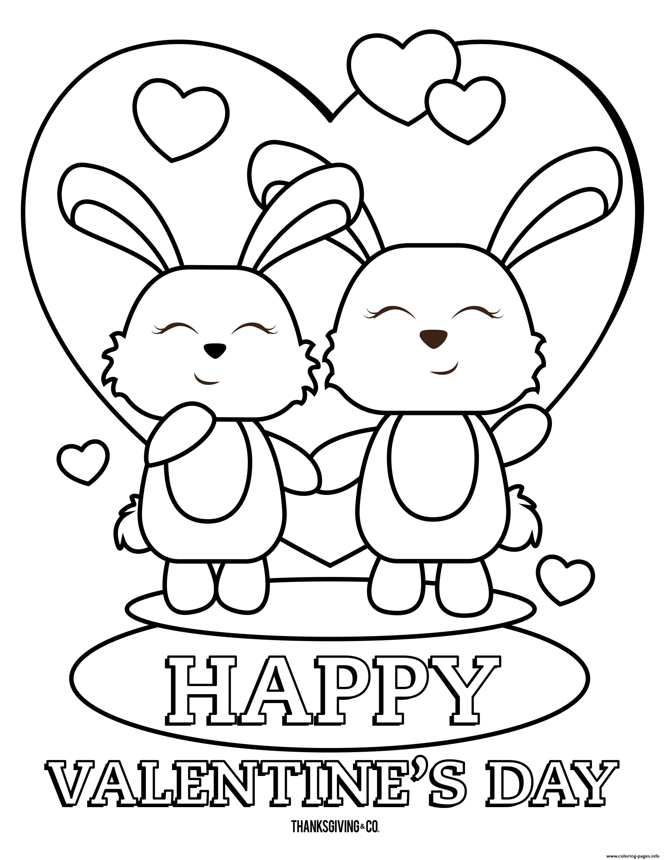 Valentines Coloring Pages For Kids/Printables