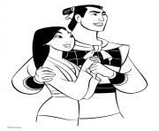 Printable mulan coloring pages