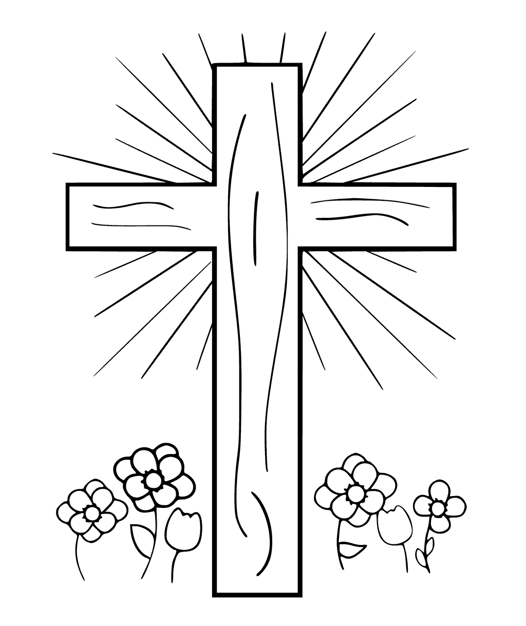 Jenus Cross Coloring Pages - Coloring Cool