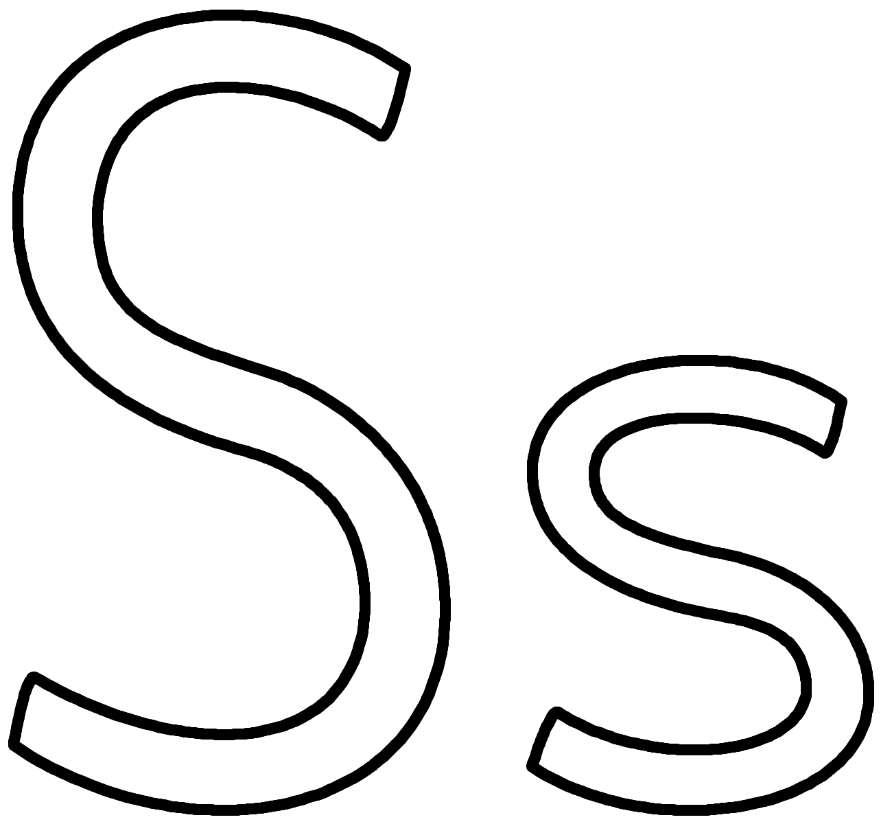 Letter S Coloring Pages Coloring Pages