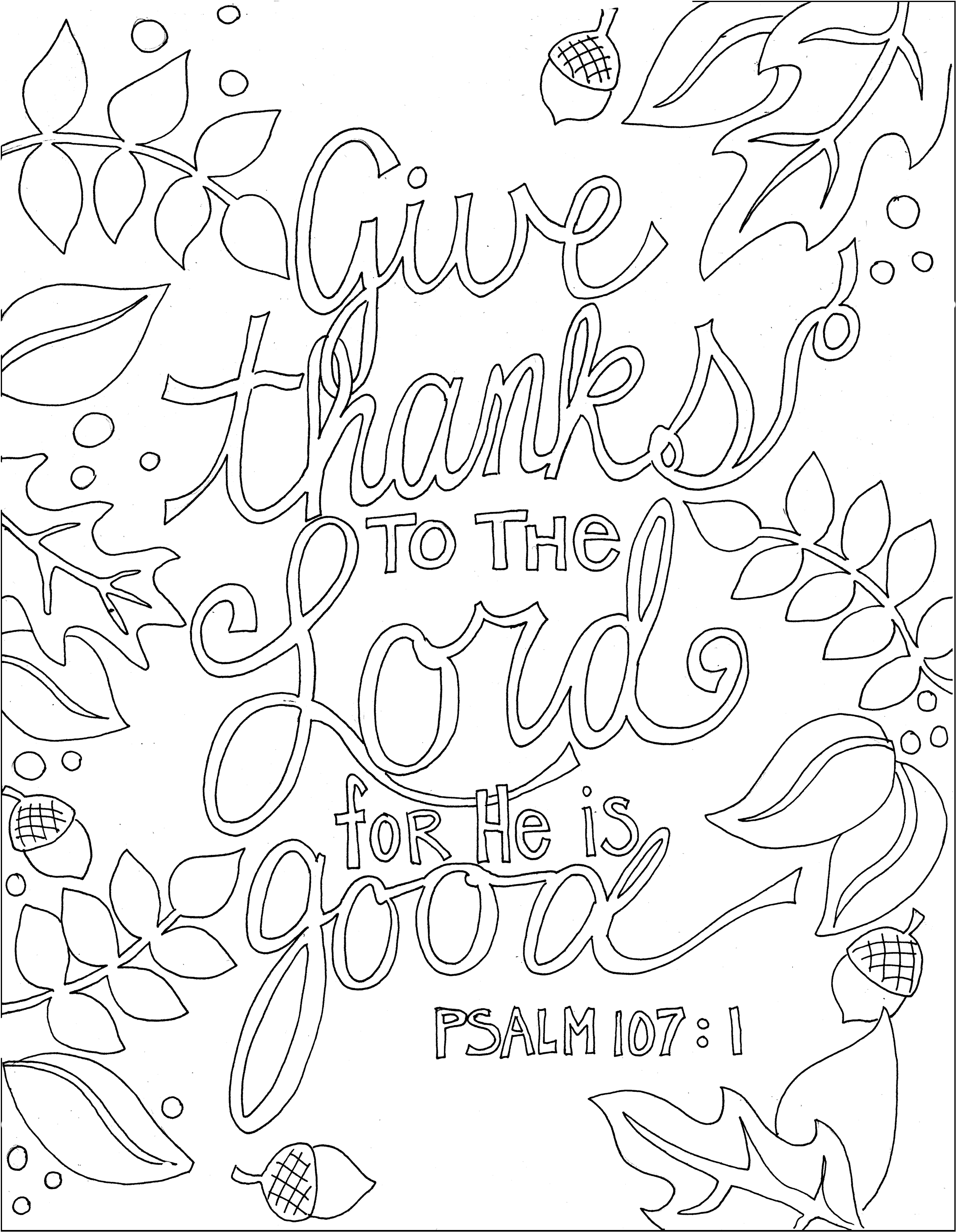 Printable Bible Coloring Pages