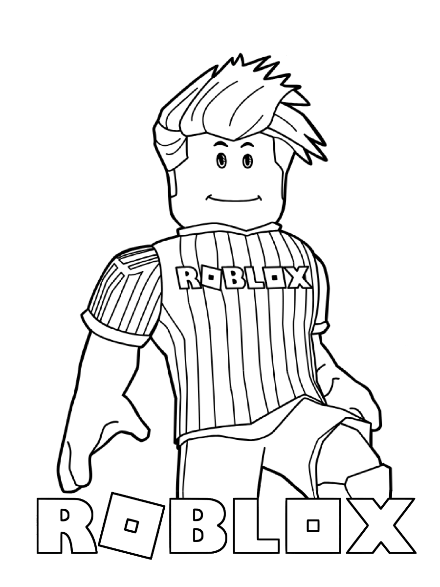 Roblox Coloring Page Printable