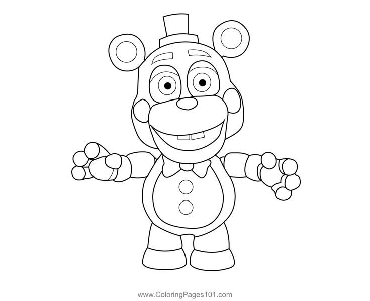 Fnaf coloring pages – Artofit