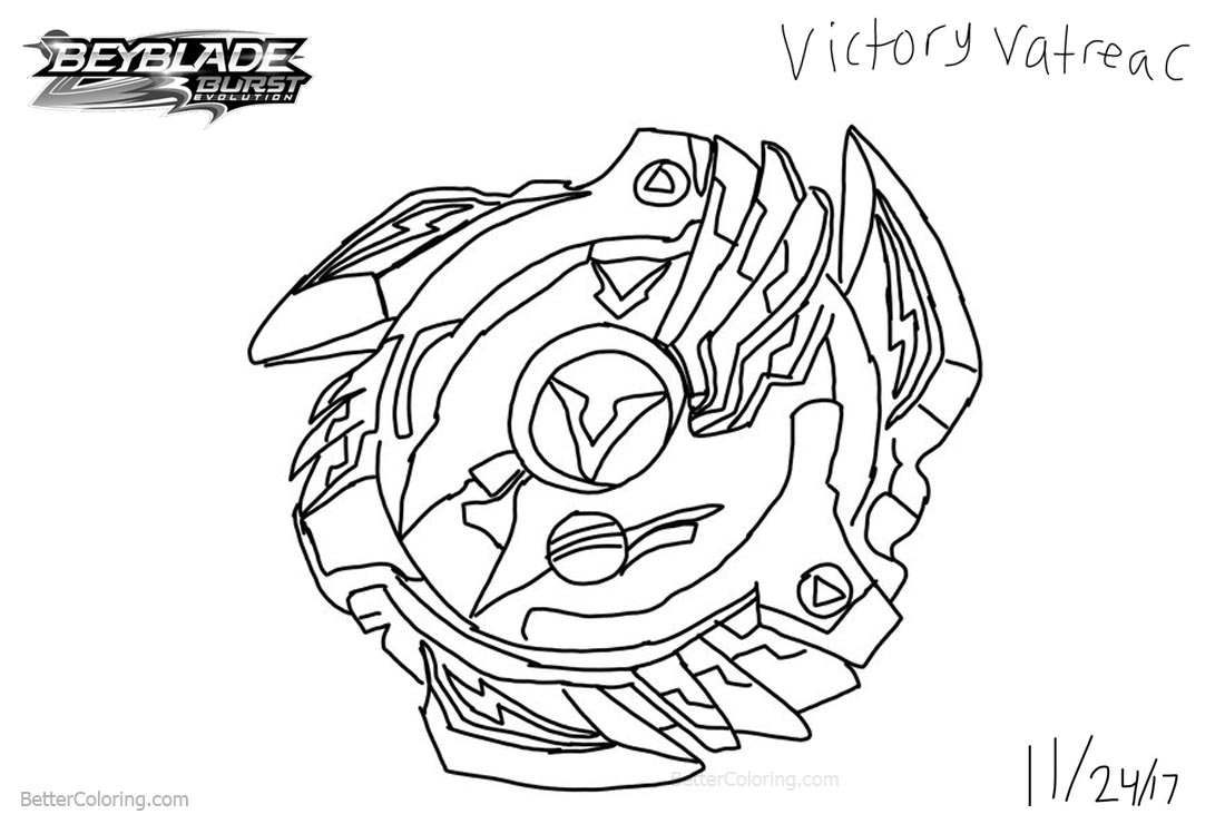 Free Beyblade Burst Evolution Coloring Pages Coloring Pages