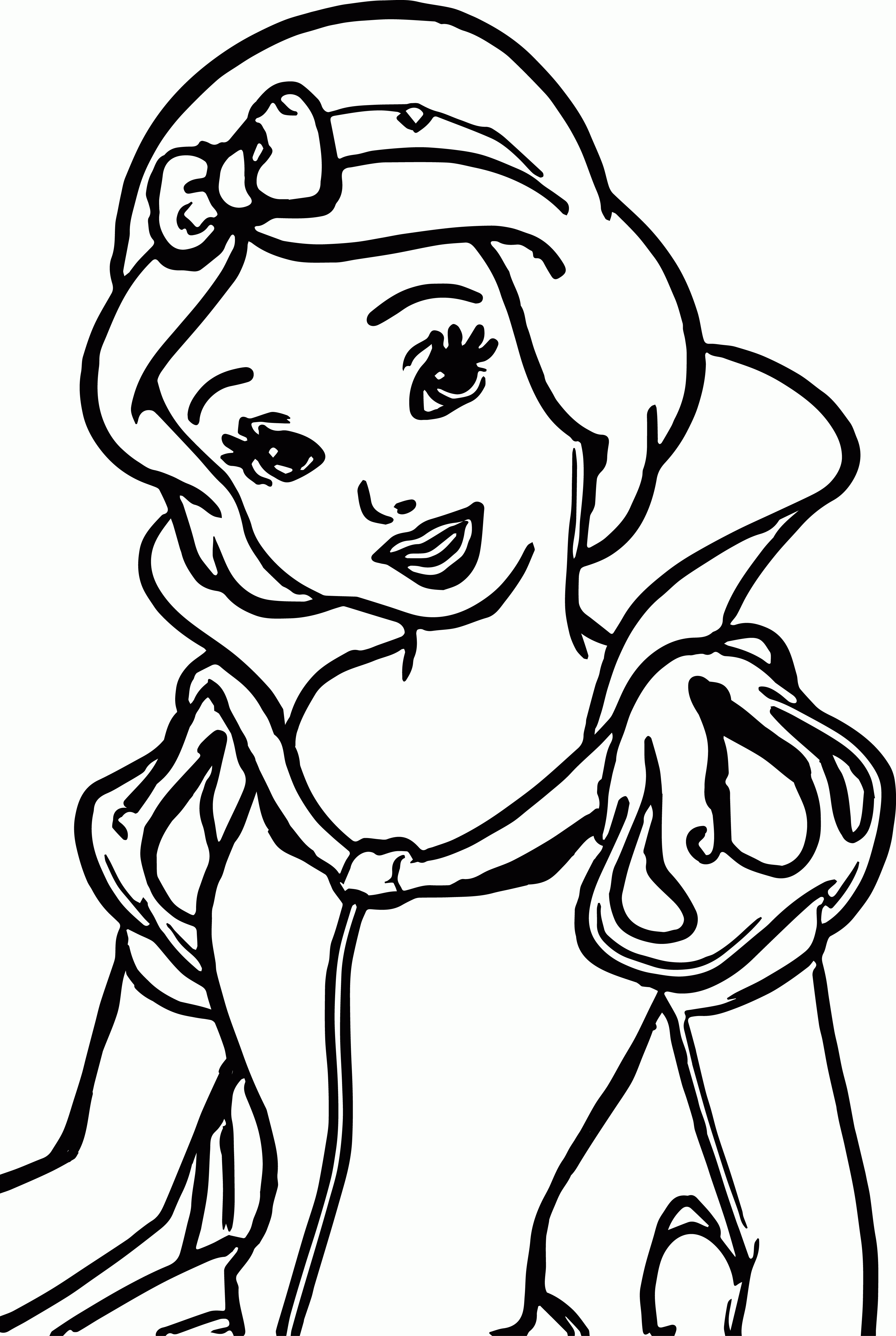 Printable Coloring Pages Of Princesses - Printable Blank World