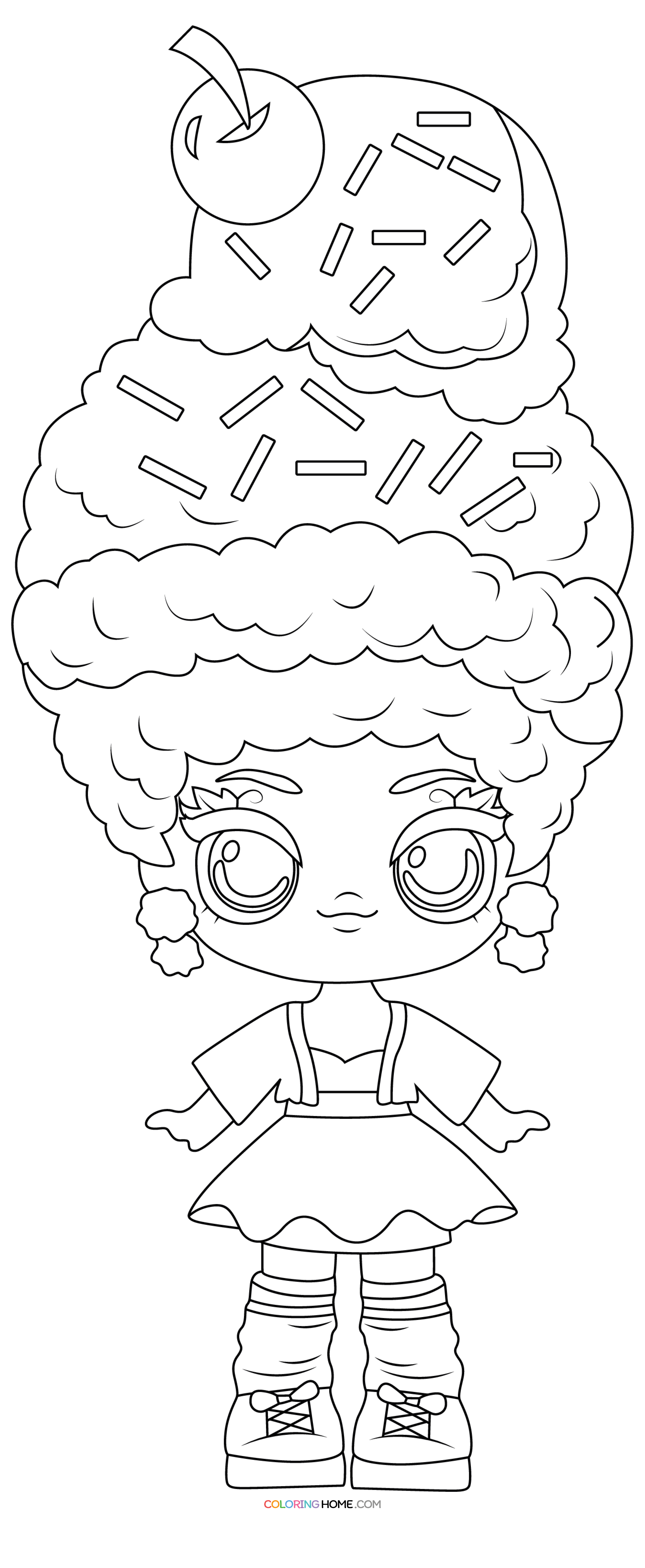 Blume Dolls Coloring Page - Coloring Home